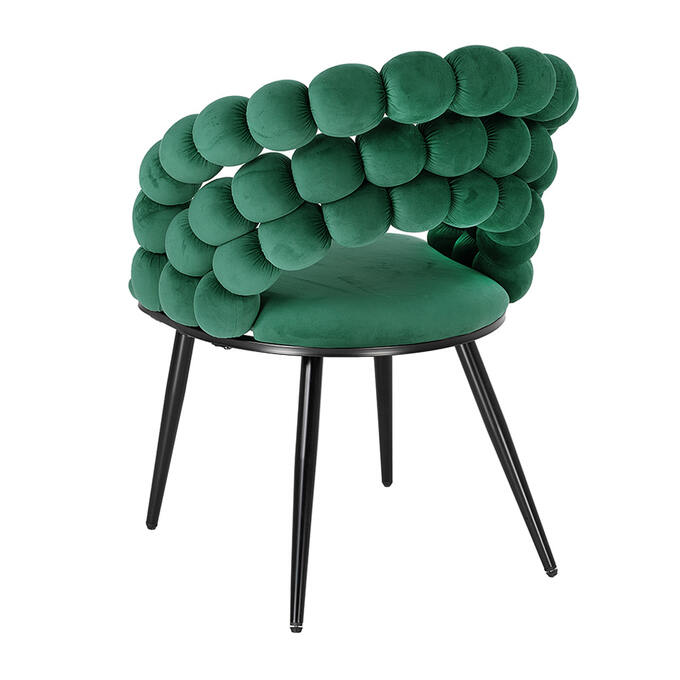 쟈스민 벨벳 암 체어 카페의자 디자인 거실 인테리어 패브릭 특이한 부드러운 의자 CGP